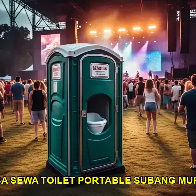 jasa sewa toilet portable subang murah